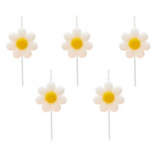 Velas Flores Margaridas